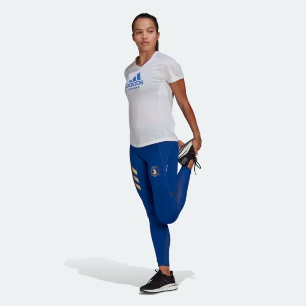 adidas Women's Running BOSTON MARATHON® 2021 REFLECTIVE LONG TIGHTS GQ8339